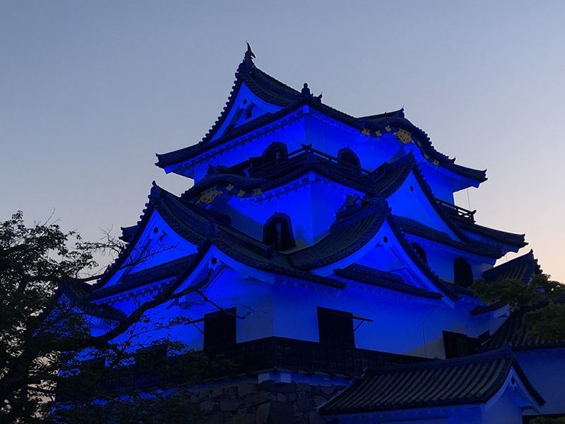 Lâu đài Hikone ở tỉnh Shiga Lâu đài Hikone ở tỉnh Shiga